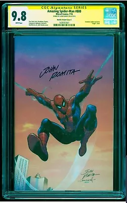 Buy Amazing Spider-man 800 Cgc 9.8 Ss John Romita Sr. Virgin Variant • 389£