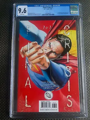 Buy Final Crisis 7 CGC 9.6 DC Comics 1st Appearance Calvin Ellis (Superman) • 35.84£