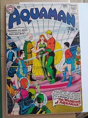 Buy AQUAMAN # 18 DC Comics December 1964 Wedding Mera KEY! Justice League Appear🔥 • 46£
