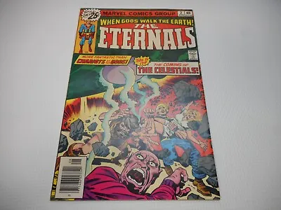 Buy Eternals 2 Marvel Comics 1976 1st Appearance Ajak & Celestials • 19.70£