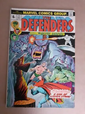 Buy Defenders No 11  Silver Surfer, Black Knight & Avengers App 1973 G/VG  Marvel  • 8.99£