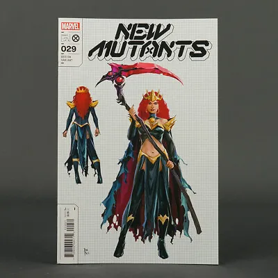Buy NEW MUTANTS #29 Var 1:10 Design Marvel Comics 2022 JUN220984 (CA) Reis 220920B • 5.12£
