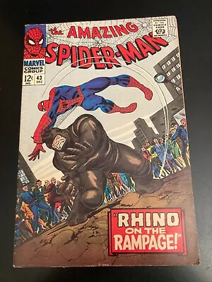 Buy AMAZING SPIDER-MAN #43 *MJ Key!* (FN++) To (FN/VF) *Bright, Colorful & Glossy!* • 123.89£
