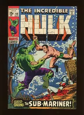 Buy Incredible Hulk 118 FN/VF 7.0 High Definition Scans * • 75.11£
