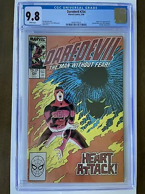 Buy Daredevil #254 (May 1988) CGC 9.8~White Pages. 1st Typhoid Mary. Just Graded. • 382.03£