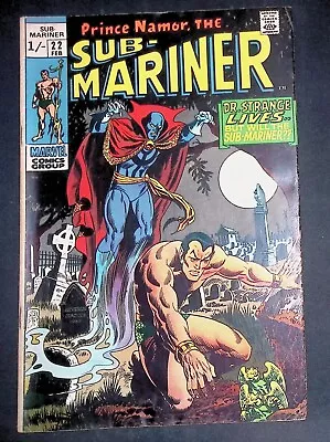 Buy Prince Namor, The Sub-Mariner #22 Silver Age Marvel Comics F • 24.99£