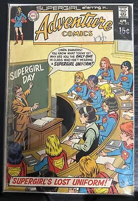 Buy Adventure Comics #392 Vf/nm 1970  Supergirl's Lost Uniform!  Bronze Age Dc Gd • 4.85£