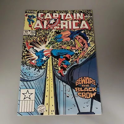 Buy Captain America (Marvel 1984) #292 1st Appearance Of Black Crow Vintage  • 5.12£