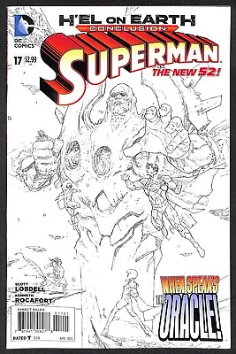 Buy Superman #17 (Vol 3) Kenneth Rocafort 1:25 Sketch Variant • 12.95£