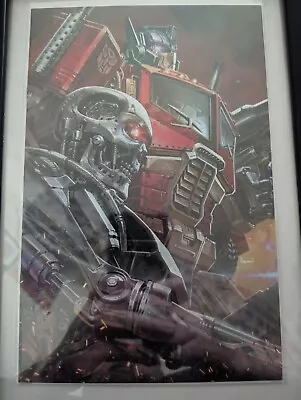 Buy Transformers Vs Terminator 1 Kael Ngu Virgin Variant Near Mint Convention 2020 • 39.99£