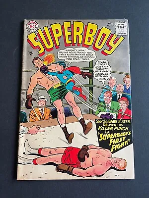 Buy Superboy #124 - Superbaby's First Fight! (DC, 1965) Fine- • 6.75£