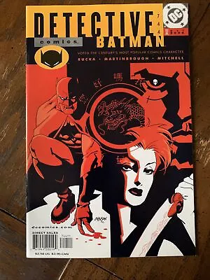 Buy Detective Comics #744 2000 VF/NM DC Comics, Unread! • 2.40£