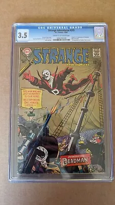 Buy Strange Adventures #205 CGC 3.5 - *KEY* -Origin & 1st Appearance Of Deadman • 228.73£