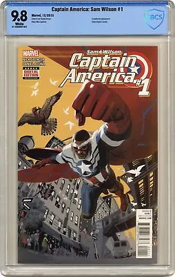 Buy Captain America Sam Wilson 1A Acuña CBCS 9.8 2015 21-45C5B3F-027 • 90.92£