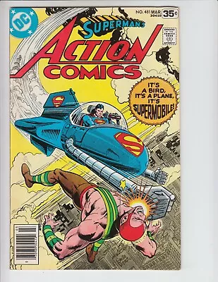 Buy Action Comics #481 VF; DC | 1st Appearance Supermobile - Superman Amazo - We Com • 40.14£