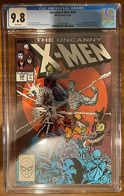 Buy Uncanny X-Men #229 CGC 9.8 WHITE Page Marvel 1987 1st App Of The Reavers Gateway • 162.18£