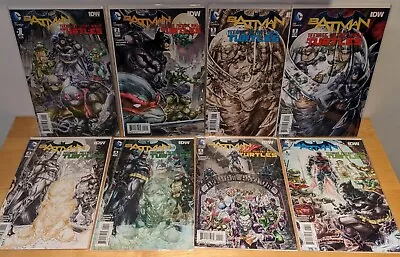 Buy DC IDW Comics Batman Teenage Mutant Ninja Turtles TMNT #1-6 Set & Variants X 8 • 34.99£