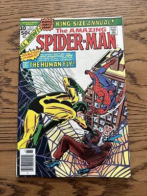 Buy Amazing Spider-Man King Size Annual #10 (Marvel 1976) 1st App Human Fly! VF • 12.15£