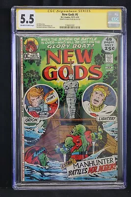 Buy New Gods #6 - Dc Comics 1971/72 - Slabbed Cgc Signature 5.5 • 153.19£