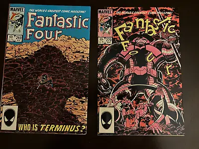 Buy Fantastic Four - #269-270 - 1st Terminus! - John Byrne - NM- • 5.62£