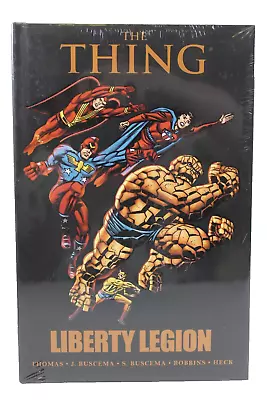 Buy The Thing Liberty Legion Marvel Premiere Edition HC NEW SEALED Roy Thomas • 7.80£