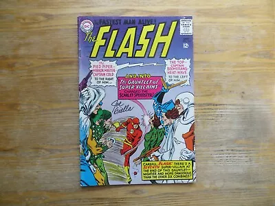 Buy 1965 Silver Age The Flash 155 Vs Gauntlet Of Super-villains Signed By Joe Giella • 159.83£