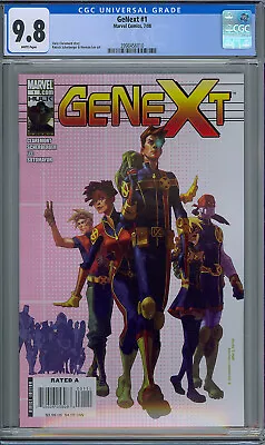 Buy Cgc 9.8 Genext #1 Uncanny X-men 138 John Byrne Homage Cover 2008 • 47.43£