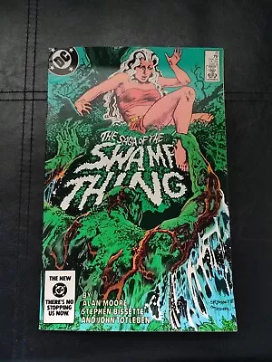Buy Saga Of The Swamp Thing  # 25 - Ist Cameo Appearance Of John Constantine - Vf • 50£