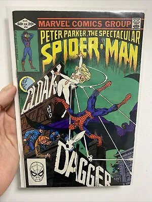 Buy Peter Parker, The Spectacular Spider-Man #64, 1st App Cloak & Dagger, 1982 • 25£
