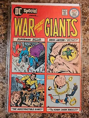 Buy DC Special #19 War Against The Giants (1975 DC Comics) Superman Wonder Woman FN- • 8.84£