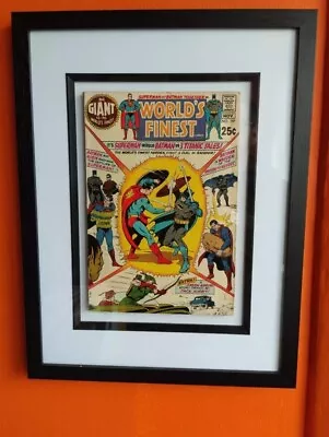 Buy DC COMICS. WORLDS FINEST  #197 NOV.  1970 - Framed • 65£