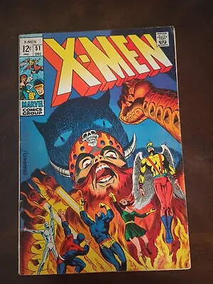 Buy Uncanny X-Men #51 (1968 Marvel Comics) Steranko • 33.58£