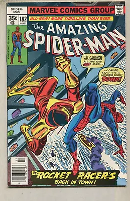Buy The Amazing Spider-Man: #182 VF Rocket Racers   Marvel Comics    D3 • 6.31£