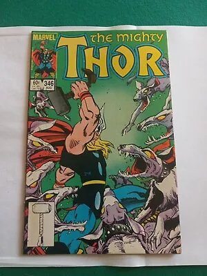 Buy Marvel The Mighty Thor #346 1984 First App. Casket Of Ancient Winters  • 4.80£