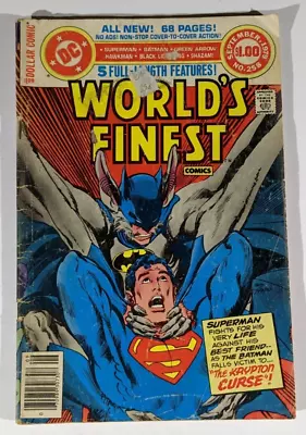 Buy World's Finest Comics #258 The Krypton Curse! Sept. 1979 DC Comics • 2.36£