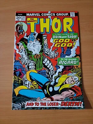 Buy The Mighty Thor #217 ~ VERY FINE - NEAR MINT NM ~ 1973 Marvel Comics • 15.82£