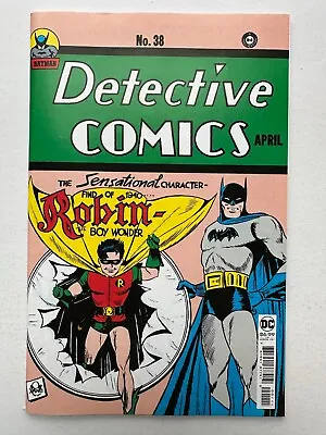 Buy DETECTIVE COMICS #38 Facsimile (NM), DC Comics 2022 • 3.54£