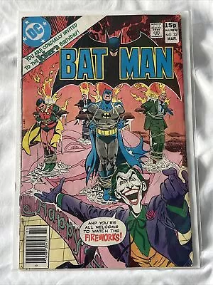 Buy DC Comics Batman Issue 321 1980 • 14.99£