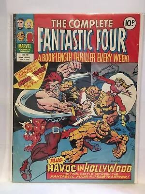 Buy Complete Fantastic Four #19 Marvel Comics Group UK Magazine • 3.95£