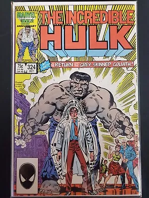 Buy The Incredible Hulk #324 Marvel 1986 VF+ Comics • 9.35£