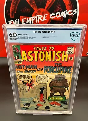 Buy Tales To Astonish #48 (1963) Origin & 1st App. Of Porcupine (cbcs 6.0)🔥🔥🔥 • 120.52£