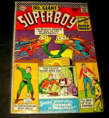 Buy Giant Size Superboy 129 Origin Of Mon-El FINE Grade DC Comic  • 31.62£