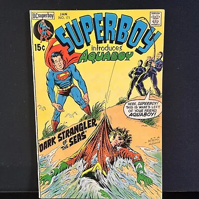 Buy Superboy # 171 - 1st Aquaboy  Very Good Condition • 32.77£