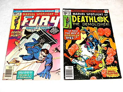 Buy Marvel Spotlight #31, 33 (Dec 1976 & Apr 1977), 2 Issue Lot, 5.5-6.5 FN • 6.28£