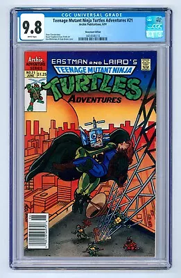 Buy Teenage Mutant Ninja Turtles Adventures #21 CGC 9.8 (1991) - Newsstand Edition • 239.82£