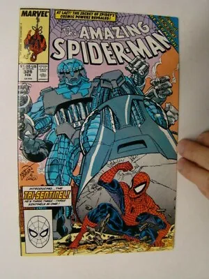 Buy 1990 Amazing Spider-Man #329 Erik Larson Art VF • 4.72£