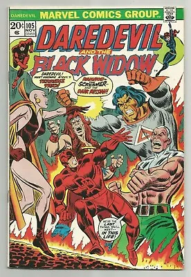 Buy Daredevil #105 ~ 1st App. & Origin Moondragon ~ Fn 1973 Marvel Comics ~ Don Heck • 100.53£
