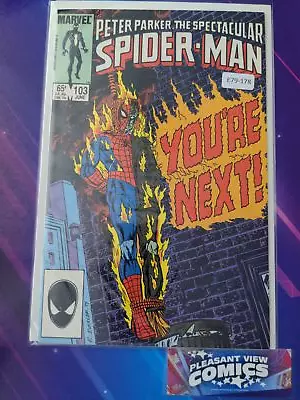 Buy Spectacular Spider-man #103 Vol. 1 High Grade 1st App Marvel Comic Book E79-178 • 9.55£
