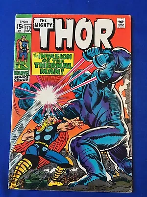 Buy The Mighty Thor #170 VG (4.0) MARVEL ( Vol 1 1969) Kirby (5) • 12£
