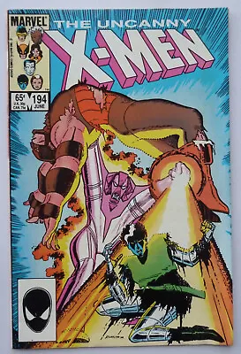 Buy The Uncanny X-Men #194 - Marvel Comics June 1985 FN+ 6.5 • 5.99£